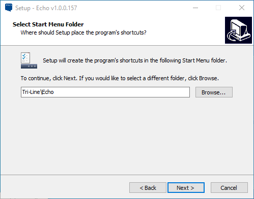 Echo Setup page 4